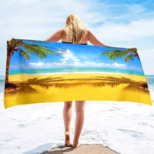 Load image into Gallery viewer, Palm Tree Beach Towels
