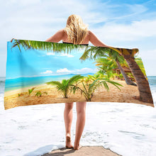 Load image into Gallery viewer, Palm Tree Beach Towels
