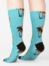 Load image into Gallery viewer, PURA VIDA Costa Rica Sunny Palms Socks
